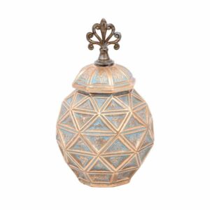 ΚΕΡΑΜΙΚΟ ΒΑΖΟ Fylliana ΒΕΡΑΜΑΝ ΧΡΥΣΟ 28εκ sls