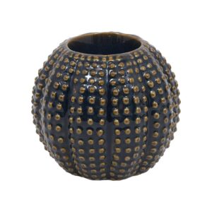 ΚΕΡΑΜΙΚΟ ΡΕΣΩ Fylliana ΜΗΛΟ ΜΑΥΡΟ-ΜΠΛΕ ΧΡΩΜΑ 11x11x9εκ