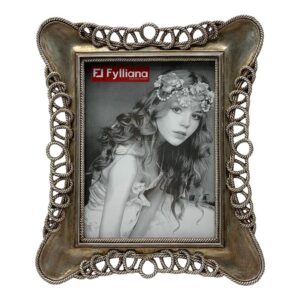 ΚΟΡΝΙΖΑ Fylliana FL24057 15x20 ΑΣΗΜΙ ΧΡΩΜΑ 24x3x29εκ