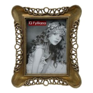 ΚΟΡΝΙΖΑ Fylliana FL24057 15x20 ΧΡΥΣΟ ΑΝΤΙΚΕ ΧΡΩΜΑ 24x3x29εκ