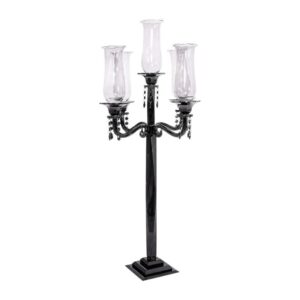 ΚΡΥΣΤΑΛΛΙΝΟ ΚΗΡΟΠΗΓΙΟ 5 ΘΕΣΕΩΝ Fylliana FL6802 ΜΑΥΡΟ 36x100εκ