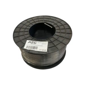 Καλώδιο ATC-721 RG6 100μ PET Μαύρο