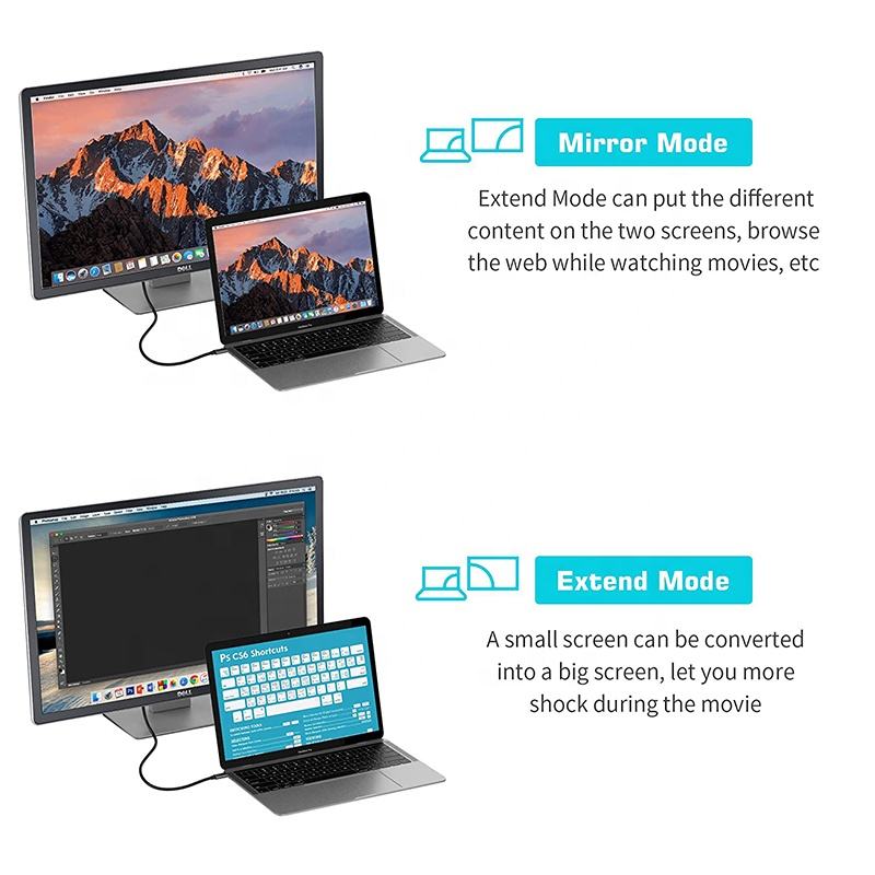 Καλώδιο Type C σε 4K 60hz DP 1,8m Καλώδιο Type C σε 4K 60hz DP 1,8m - Image 6