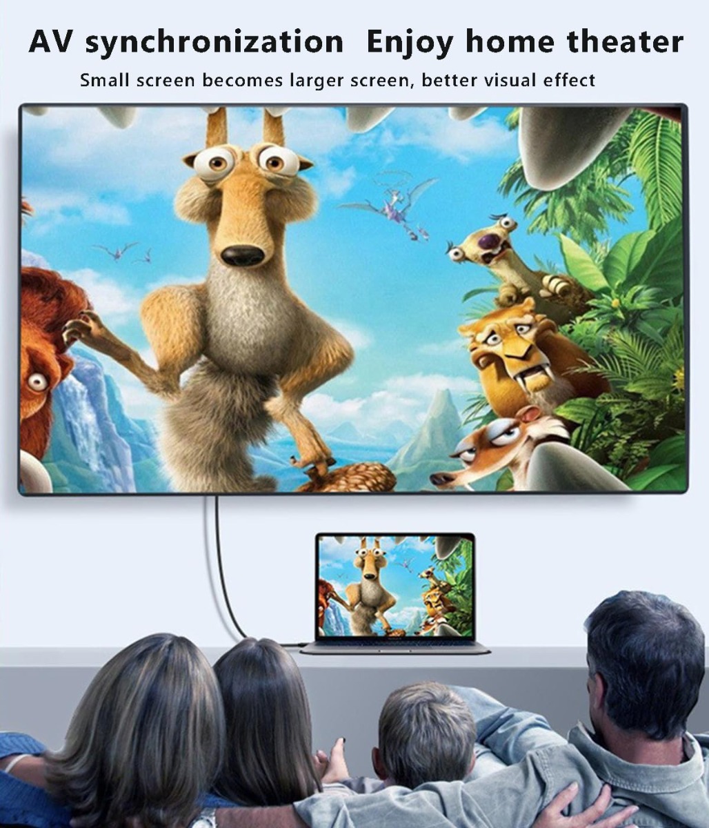 Καλώδιο Type-C σε HDTV 4Kx2K 30HZ 1.8m Καλώδιο Type-C σε HDTV 4Kx2K 30HZ 1.8m - Image 6