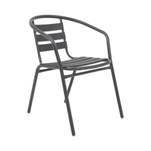 ΜΕΤΑΛΛΙΚΗ ΚΑΡΕΚΛΑ ΕΞΟΧΗΣ Fylliana 001 ΓΚΡΙ 54x62x74εκ