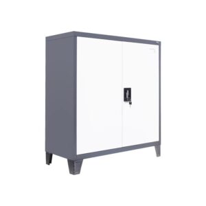 ΜΕΤΑΛΛΙΚΗ ΝΤΟΥΛΑΠΑ Fylliana Durango ΓΚΡΙ ΛΕΥΚΟ ΧΡΩΜΑ 90x40x100εκ