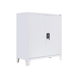 ΜΕΤΑΛΛΙΚΗ ΝΤΟΥΛΑΠΑ Fylliana Durango ΛΕΥΚΟ ΧΡΩΜΑ 90x40x100εκ