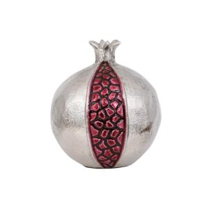 ΜΕΤΑΛΛΙΚΟ ΔΙΑΚΟΣΜΗΤΙΚΟ ΡΟΔΙ Fylliana Pomegranate ΝΙΚΕΛ-ΚΟΚΚΙΝΟ ΧΡΩΜΑ 10x11εκ