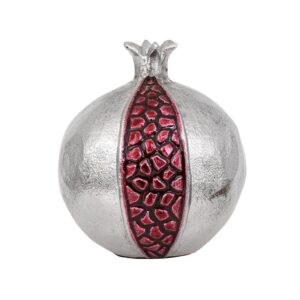 ΜΕΤΑΛΛΙΚΟ ΔΙΑΚΟΣΜΗΤΙΚΟ ΡΟΔΙ Fylliana Pomegranate ΝΙΚΕΛ-ΚΟΚΚΙΝΟ ΧΡΩΜΑ 12x13εκ