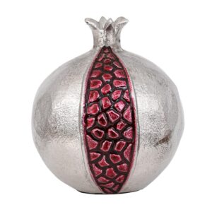 ΜΕΤΑΛΛΙΚΟ ΔΙΑΚΟΣΜΗΤΙΚΟ ΡΟΔΙ Fylliana Pomegranate ΝΙΚΕΛ-ΚΟΚΚΙΝΟ ΧΡΩΜΑ 13x16εκ