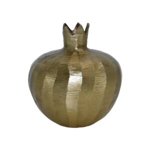 ΜΕΤΑΛΛΙΚΟ ΔΙΑΚΟΣΜΗΤΙΚΟ ΡΟΔΙ Fylliana Pomegranate ΧΡΥΣΟ ΧΡΩΜΑ 12x13εκ