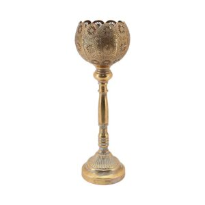 ΜΕΤΑΛΛΙΚΟ ΚΗΡΟΠΗΓΙΟ Fylliana FL245 15x15x44εκ