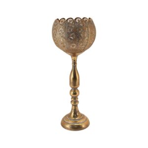 ΜΕΤΑΛΛΙΚΟ ΚΗΡΟΠΗΓΙΟ Fylliana FL245 19x19x50εκ