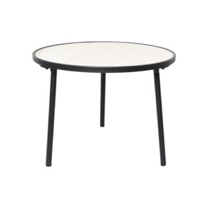 ΜΕΤΑΛΛΙΚΟ ΤΡΑΠΕΖΑΚΙ ΣΑΛΟΝΙΟΥ Fylliana 55x55x41.5εκ
