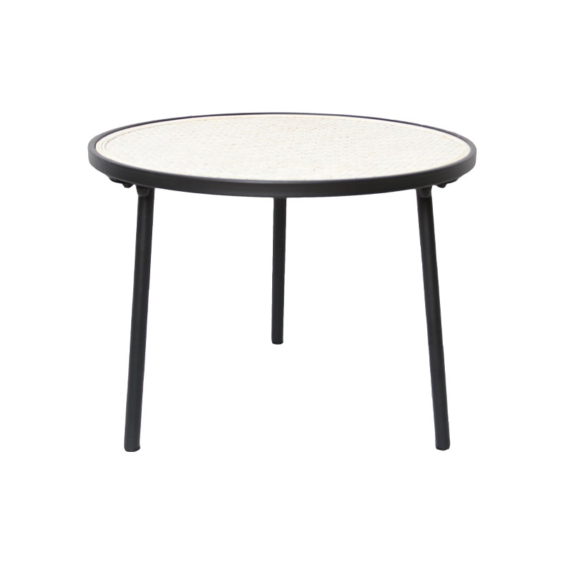 ΜΕΤΑΛΛΙΚΟ ΤΡΑΠΕΖΑΚΙ ΣΑΛΟΝΙΟΥ Fylliana 55x55x41.5εκ ΜΕΤΑΛΛΙΚΟ ΤΡΑΠΕΖΑΚΙ ΣΑΛΟΝΙΟΥ Fylliana 55x55x41.5εκ