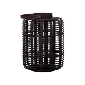 ΜΕΤΑΛΛΙΚΟ ΦΑΝΑΡΙ Fylliana FL372 ΚΑΦΕ ΧΡΩΜΑ 25x37εκ