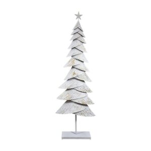 ΜΕΤΑΛΛΙΚΟ ΧΡΙΣΤΟΥΓΕΝΝΙΑΤΙΚΟ ΔΕΝΤΡΟ FL674 ΛΕΥΚΟ-ΜΠΕΖ ΧΡΩΜΑ 85x24x249