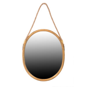 ΜΕΤΑΛΛΙΚΟΣ ΚΑΘΡΕΦΤΗΣ Fylliana "ROPE" ΧΡΥΣΟΣ 41*2.5*79 sls