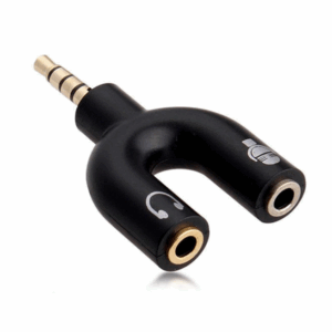 Μετατροπέας 3.5mm 4 poles to 2x3.5mm Audio jack