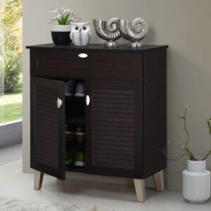 ΠΑΠΟΥΤΣΟΘΗΚΗ Fylliana FP-02 WENGE ΜΕ 4 ΡΑΦΙΑ ΚΑΙ 1 ΣΥΡΤΑΡΙ 77