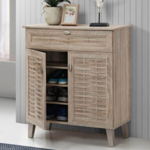 ΠΑΠΟΥΤΣΟΘΗΚΗ Fylliana FP-02C SONOMA ΜΕ 4 ΡΑΦΙΑ ΚΑΙ 1 ΣΥΡΤΑΡΙ 77