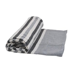 ΡΙΧΤΑΡΙ Fylliana Multi Stripe ΓΚΡΙ ΧΡΩΜΑ 170x270εκ