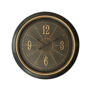 ΡΟΛΟΙ ΤΟΙΧΟΥ ΣΤΡΟΓΓΥΛΟ Fylliana FL2315 ΜΑΥΡΟ-ΧΡΥΣΟ ΧΡΩΜΑ 58x58x6εκ