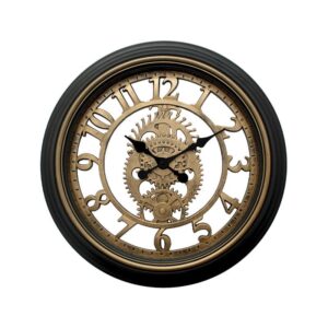 ΡΟΛΟΙ ΤΟΙΧΟΥ ΣΤΡΟΓΓΥΛΟ Fylliana FL610 ΜΑΥΡΟ-ΧΡΥΣΟ ΧΡΩΜΑ 50x50x6εκ