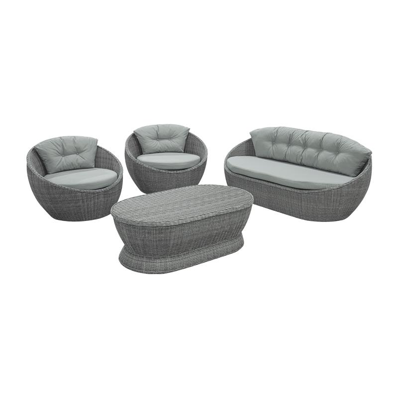 ΣΕΤ ΣΑΛΟΝΙ ΕΞΟΧΗΣ Fylliana Aluminium "Komal" ΓΚΡΙ ΧΡΩΜΑ ΣΕΤ ΣΑΛΟΝΙ ΕΞΟΧΗΣ Fylliana Aluminium "Komal" ΓΚΡΙ ΧΡΩΜΑ