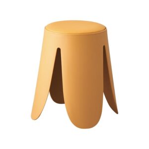 ΣΤΡΟΓΓΥΛΟ ΠΛΑΣΤΙΚΟ ΣΚΑΜΠΟ Fylliana 1542 ΚΙΤΡΙΝΟ ΧΡΩΜΑ 30x30x46εκ