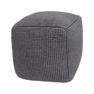 ΤΕΤΡΑΓΩΝΟ ΠΟΥΦ Fylliana FL822 ΓΚΡΙ ΧΡΩΜΑ 45x45x45εκ