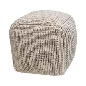 ΤΕΤΡΑΓΩΝΟ ΠΟΥΦ Fylliana FL822 ΜΠΕΖ ΧΡΩΜΑ 45x45x45εκ