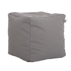 ΤΕΤΡΑΓΩΝΟ ΠΟΥΦ-ΣΚΑΜΠΟ Fylliana Cube ΓΚΡΙ ΧΡΩΜΑ 40x40x40εκ