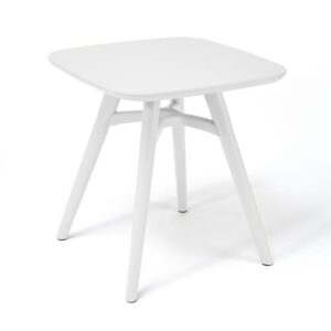 ΤΕΤΡΑΓΩΝΟ ΤΡΑΠΕΖΑΚΙ ΚΗΠΟΥ ΜΕ ABS ΕΠΙΦΑΝΕΙΑ FYLLIANA FL8863 ΛΕΥΚΟ ΧΡΩΜΑ 51x51εκ