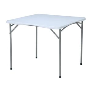 ΤΡΑΠΕΖΙ ΣΥΝΕΔΡΙΟΥ-CATERING Fylliana ΛΕΥΚΟ 87x87x74 ΠΤΥΣΣΟΜΕΝΟ