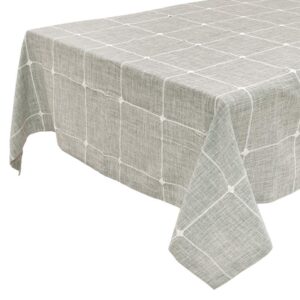 ΤΡΑΠΕΖΟΜΑΝΤΗΛΟ Fylliana ΜΠΕΖ-ΛΕΥΚΟ 150x150εκ