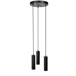 ΤΡΙΦΩΤΟ ΚΡΕΜΑΣΤΟ ΦΩΤΙΣΤΙΚΟ ΟΡΟΦΗΣ Fylliana ΜΑΥΡΟ ΧΡΩΜΑ GU10 30x100εκ