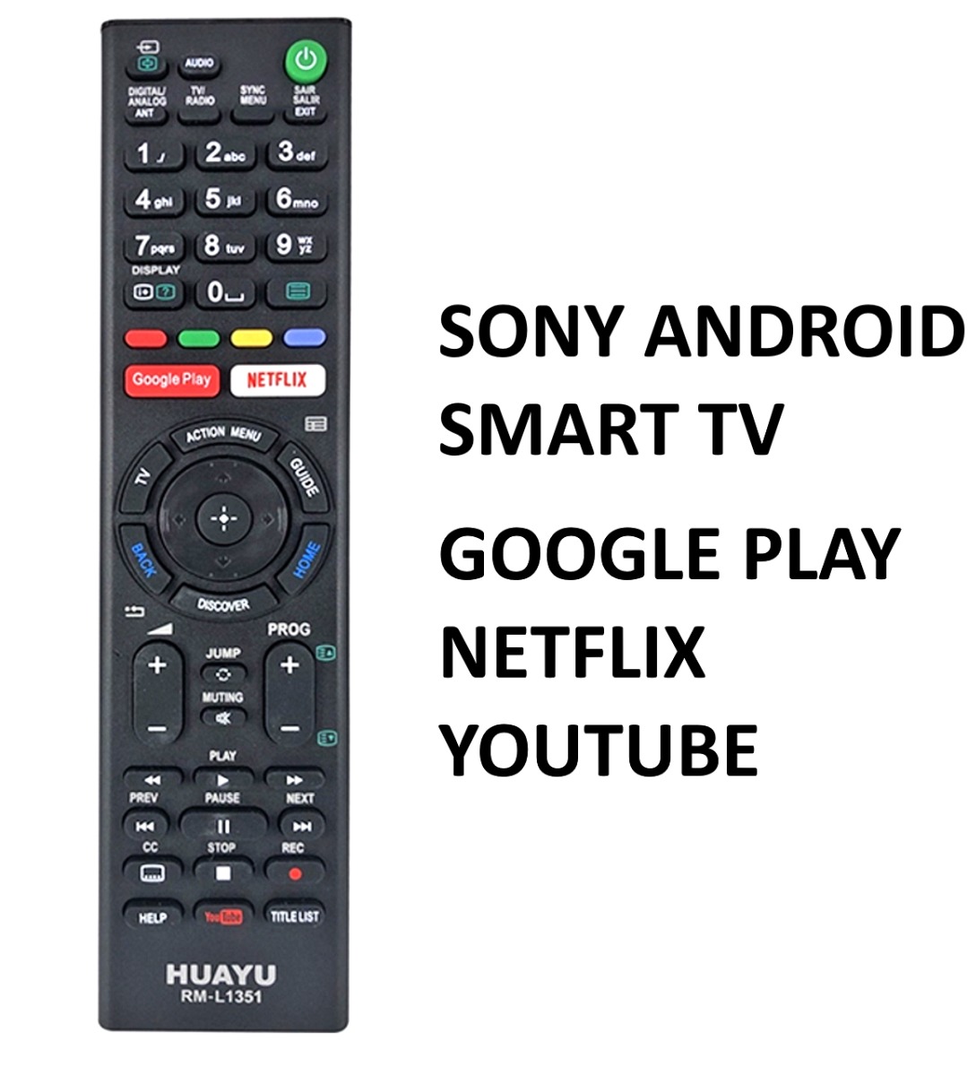 Τηλεχειριστήριο Universal για Sony Smart L 1351 Τηλεχειριστήριο Universal για Sony Smart L 1351 - Image 2
