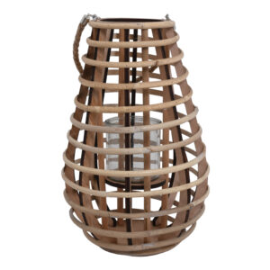 ΦΑΝΑΡΙ BAMBOO Fylliana Maha ΜΕ ΓΥΑΛΙ ΦΥΣΙΚΟ ΧΡΩΜΑ 26*41