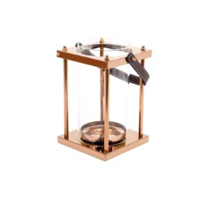 ΦΑΝΑΡΙ Fylliana ΜΠΡΟΝΖΕ D103-S 17x15x23.5εκ