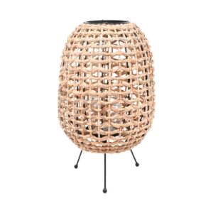 ΦΑΝΑΡΙ ΨΑΘΙΝΟ ΜΕ ΜΕΤΑΛΛΙΚΑ ΠΟΔΙΑ Fylliana Boho FL007 ΦΥΣΙΚΟ ΧΡΩΜΑ 28x45εκ