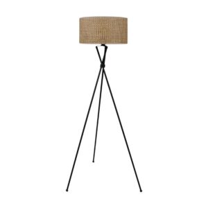 ΦΩΤΙΣΤΙΚΟ ΔΑΠΕΔΟΥ Fylliana FL291 ΚΑΦΕ ΚΑΠΕΛΟ ΜΕ ΜΑΥΡΗ ΒΑΣΗ Ε27 150εκ