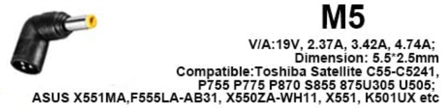 Φίς Laptop M5 Φίς Laptop M5 - Image 2