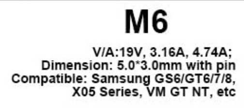 Φίς Laptop M6 Φίς Laptop M6 - Image 2