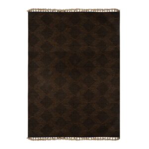 ΧΑΛΙ Fylliana Smother ΣΚΟΥΡΟ ΚΑΦΕ ΧΡΩΜΑ 120x180εκ sls