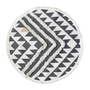 ΧΑΛΙ ΣΤΡΟΓΓΥΛΟ Fylliana 733 ΜΑΥΡΟ ΜΠΕΖ ΥΦΑΣΜΑ 88εκ rxt