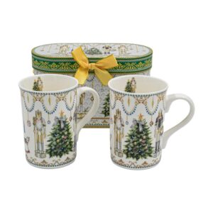 ΧΡΙΣΤΟΥΓΕΝΝΙΑΤΙΚΗ ΚΟΥΠΑ ΣΕΤ 2 ΤΕΜ ΣΕ ΚΟΥΤΙ Fylliana FL005 ΚΑΡΥΟΘΡΑΥΣΤΗΣ 8x11εκ