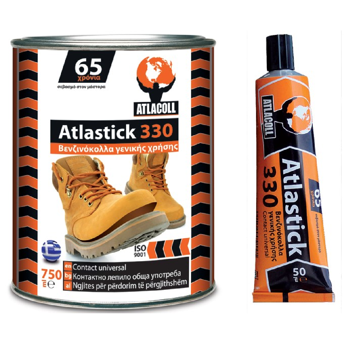 ATLACOLL Βενζινόκολλα Atlastick 440ml Νο.330 ATLACOLL Βενζινόκολλα Atlastick 440ml Νο.330