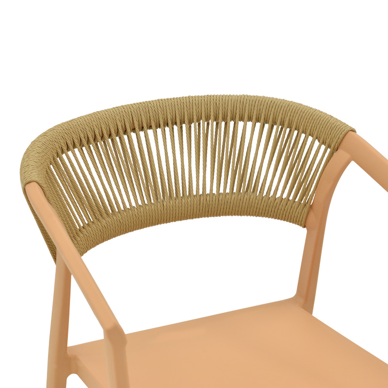 Πολυθρόνα Sillia pakoworld στοιβαζόμενη pp cappuccino απόχρωση με μπεζ rattan 55x52x74.5εκ Πολυθρόνα Sillia pakoworld στοιβαζόμενη pp cappuccino απόχρωση με μπεζ rattan 55x52x74.5εκ - Image 6