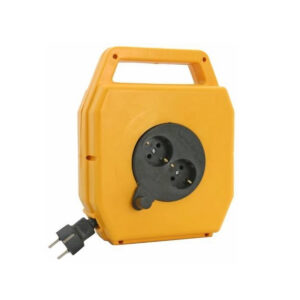 Μπαλαντέζα πλαστικό καρούλι με καλώδιο 10m 3*1